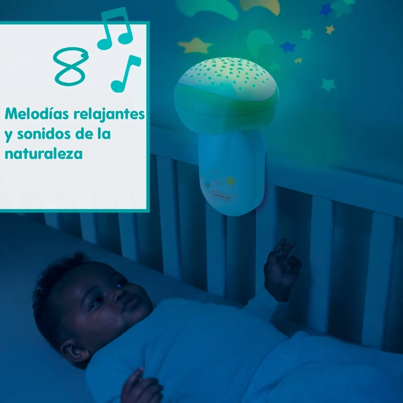 PROYECTOR MUSICAL INFANTINO MULTICOLOR 3 EN 1 - 3