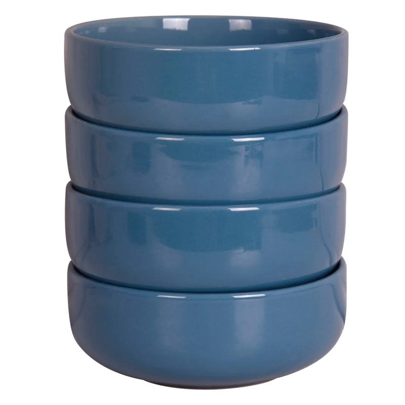 BOWL RIPLEY HOME SET 4 AZUL ACERO RITA - 1