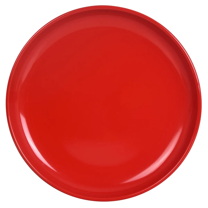 SET 4 PLATOS FONDO RIPLEY HOME RITA ROJO - 1