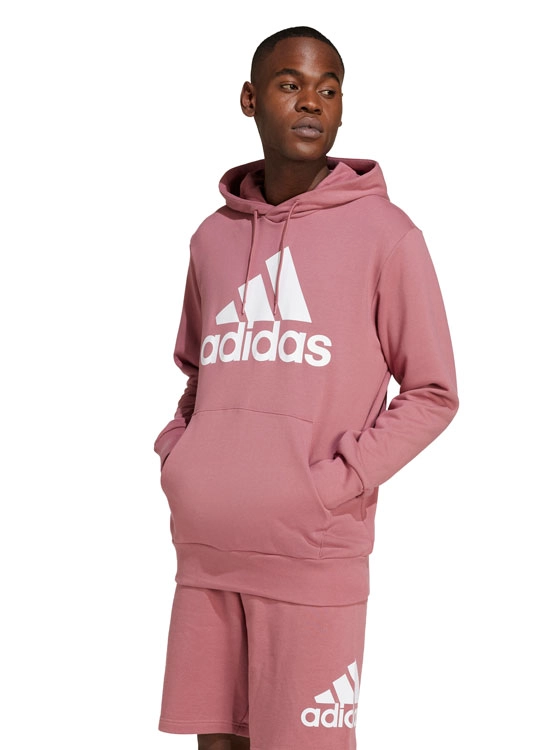 POLERÓN CON CAPUCHA ADIDAS ESSENTIALS LOGO LINEAL - 1