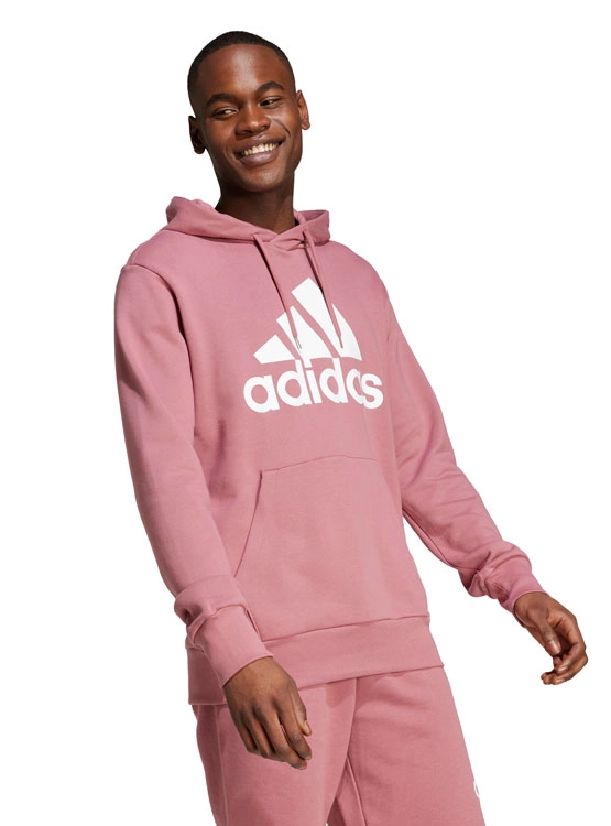 POLERÓN CON CAPUCHA ADIDAS ESSENTIALS LOGO LINEAL - 2