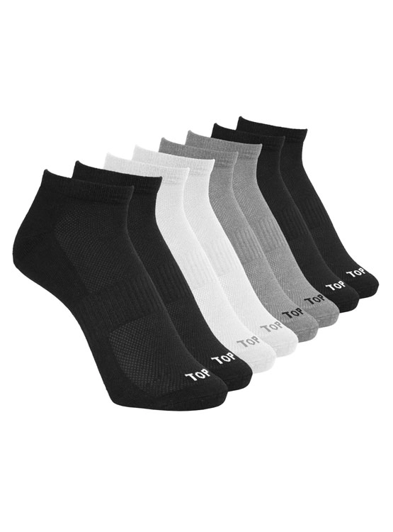 PACK X4 CALCETINES HOMBRE TOP ALGODÓN SPORT - 1