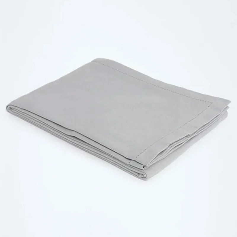 MANTEL RIPLEY HOME LISO REDONDO GRIS 180CM - 1
