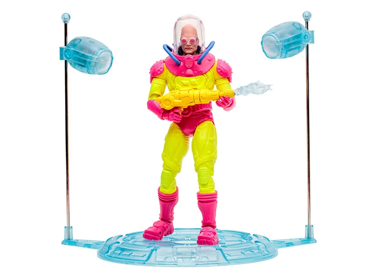 FIGURA DE ACCIÓN DC COMICS 8 CMS MR FREEZE BLACK LIGHT - 2
