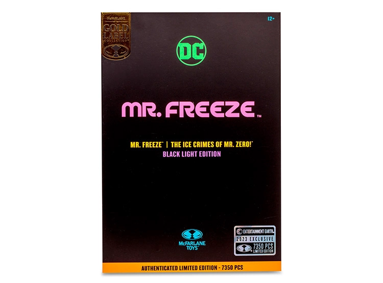 FIGURA DE ACCIÓN DC COMICS 8 CMS MR FREEZE BLACK LIGHT - 6