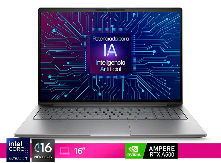 NOTEBOOK HP ZBOOK POWER 16 G11 INTEL CORE ULTRA 7 32GB RAM 1TB SSD