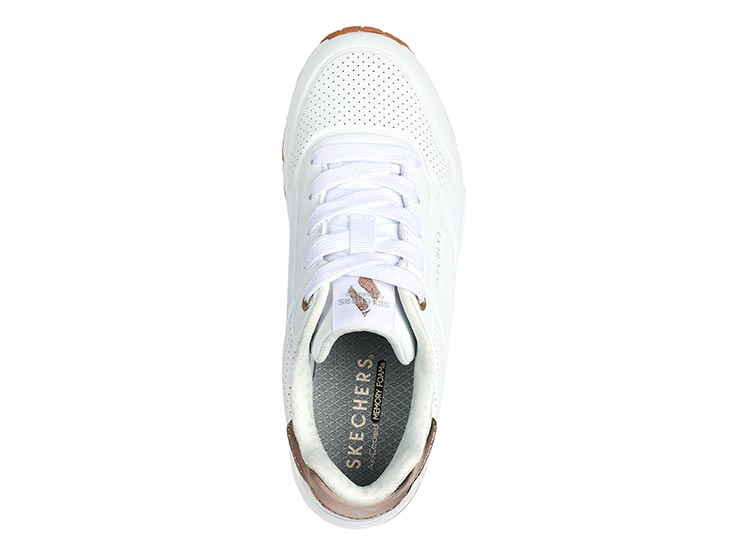ZAPATILLAS NIÑA SKECHERS CASUAL BLANCO UNO GEN1 - 4