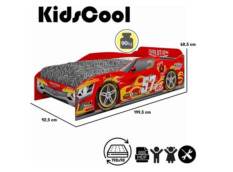 CAMA KIDSCOOL EVOLUTION CAR - 2
