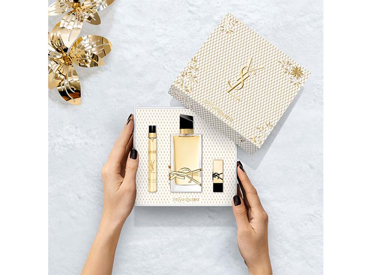 PERFUME YSL LIBRE MUJER EDP 90 ML + PERFUMERO 10 ML + LABIAL - 3