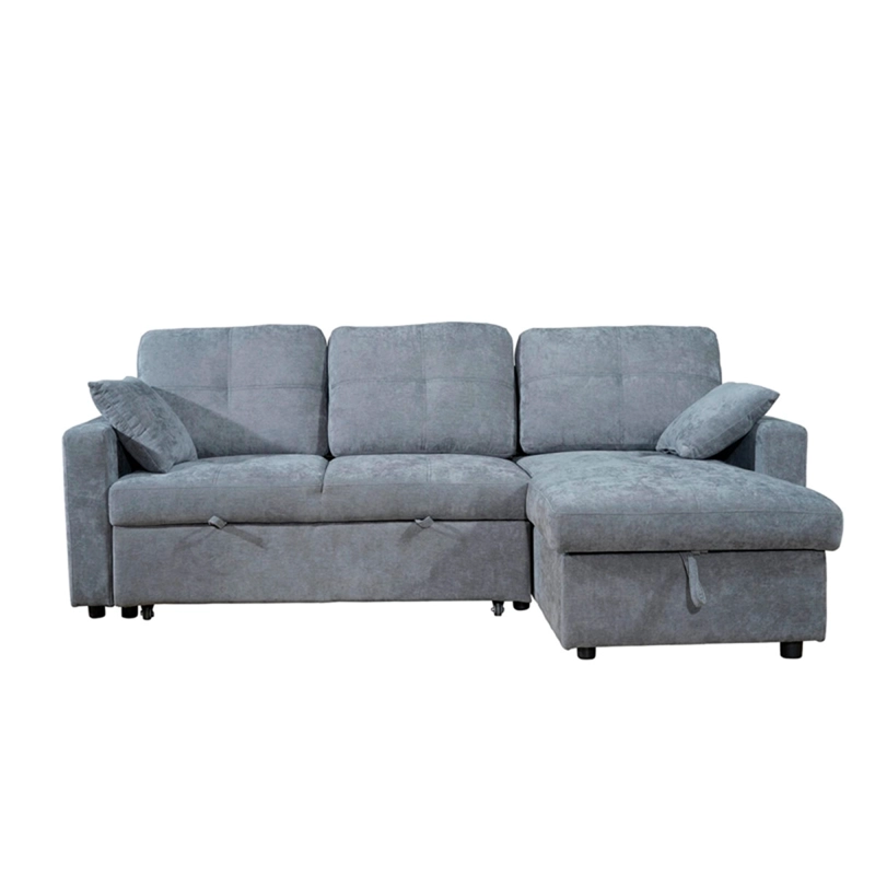 SOFÁ SECCIONAL RIPLEY HOME BAUL 3C GRIS - 2