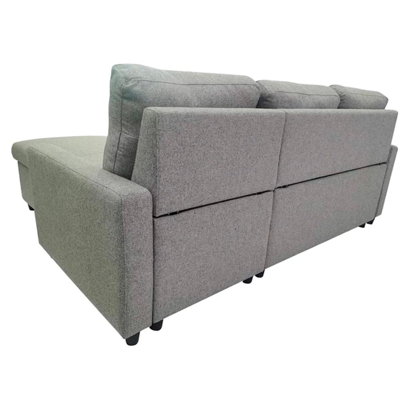 SOFÁ SECCIONAL RIPLEY HOME BAUL 3C GRIS - 10