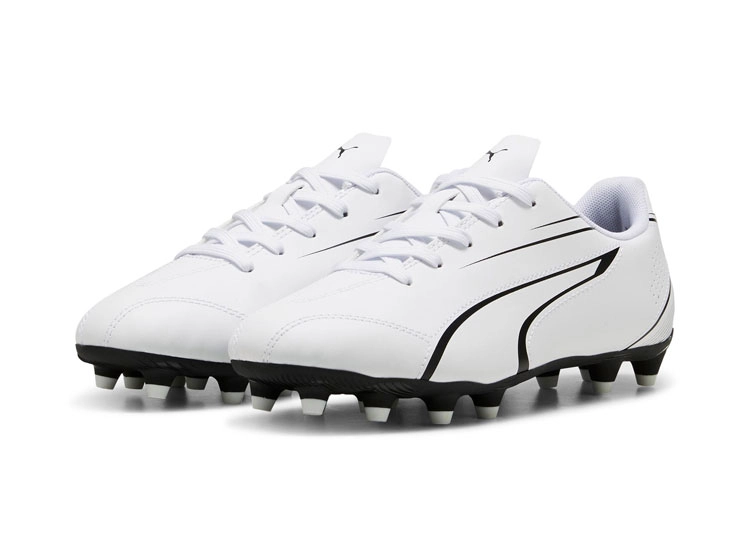 ZAPATILLAS UNISEX PUMA FÚTBOL BLANCO VITORIA FG/AG JR INFANTIL - 2