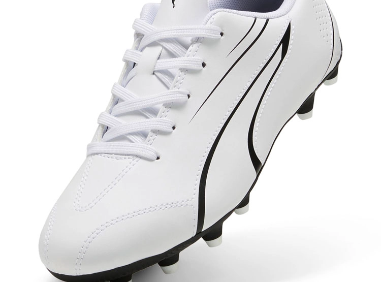 ZAPATILLAS UNISEX PUMA FÚTBOL BLANCO VITORIA FG/AG JR INFANTIL - 6