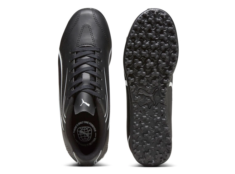 ZAPATILLAS UNISEX PUMA FÚTBOL NEGRO VITORIA TT JR INFANTIL - 4