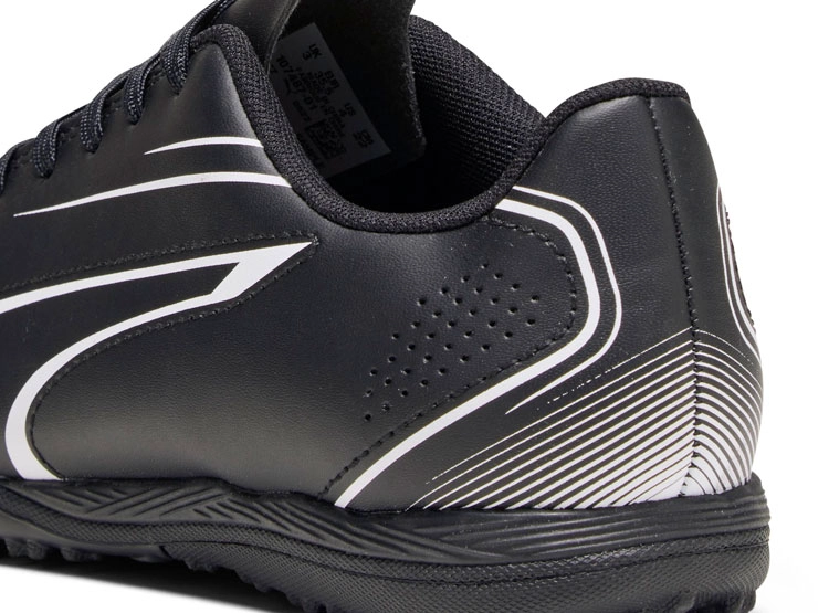 ZAPATILLAS UNISEX PUMA FÚTBOL NEGRO VITORIA TT JR INFANTIL - 5