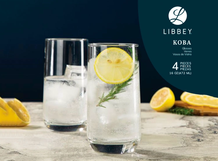 SET X4 VASOS ALTO LIBBEY  KOBA               - 3