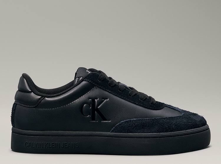 ZAPATILLAS MUJER CALVIN KLEIN CASUALES NEGRO YW0YW01611 - 1