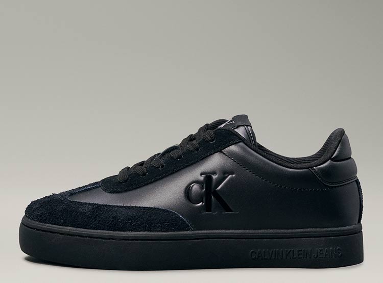 ZAPATILLAS MUJER CALVIN KLEIN CASUALES NEGRO YW0YW01611 - 3