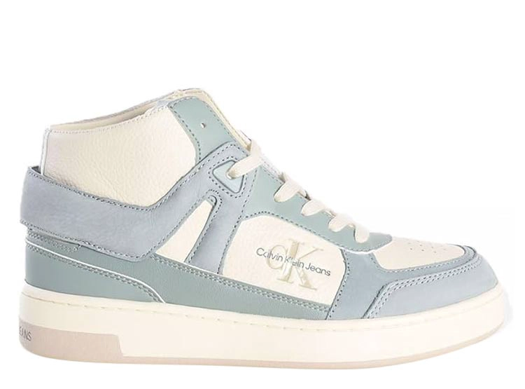 ZAPATILLAS MUJER CALVIN KLEIN CASUALES CREMA YW0YW01578 - 1