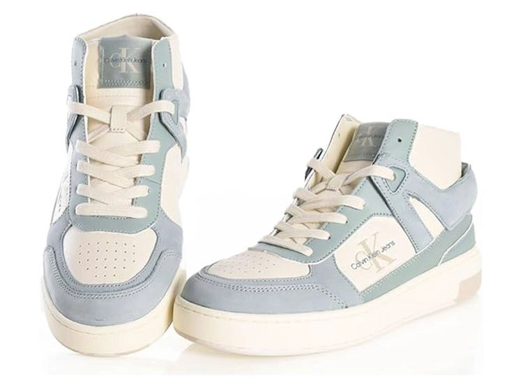 ZAPATILLAS MUJER CALVIN KLEIN CASUALES CREMA YW0YW01578 - 2