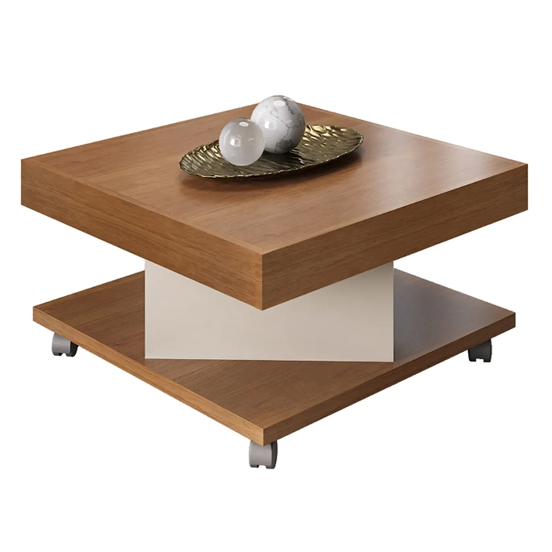 MESA DE CENTRO EXIT SAARA CAFE 63 X 63 CM - 2