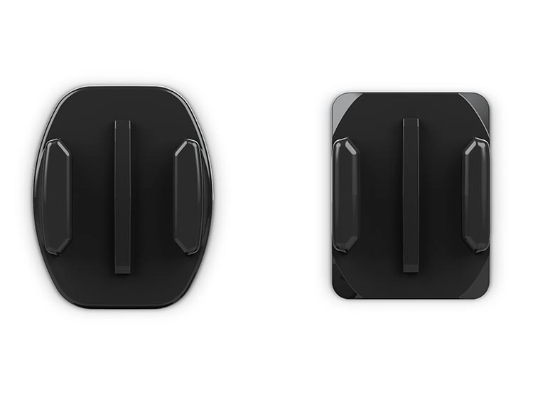SOPORTE GOPRO NEGRO CURVED + FLAT ADHESIVE MOUNTS - 1