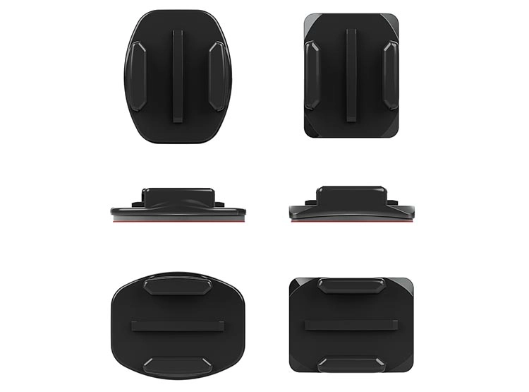 SOPORTE GOPRO NEGRO CURVED + FLAT ADHESIVE MOUNTS - 3