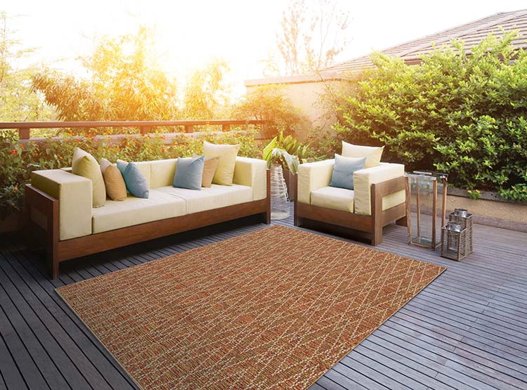 ALFOMBRA IDETEX SISAL CREATA BRONCE 240X330 - 4