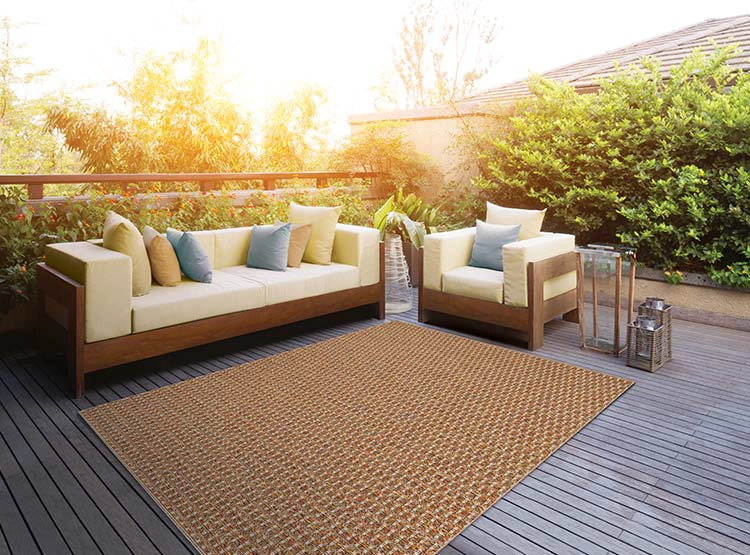 ALFOMBRA IDETEX SISAL CREATA OCRE 240X330 - 4