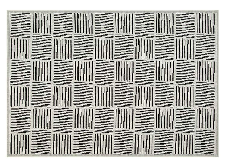ALFOMBRA IDETEX SISAL IBIZA CONTEMPORÁNEA 160X230 CM GRIS - 1
