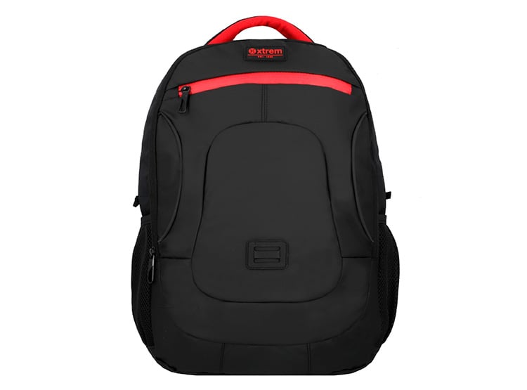 MOCHILA NOTEBOOK XTREM GAMMA 5XT NEGRO/ROJO 16" - 1