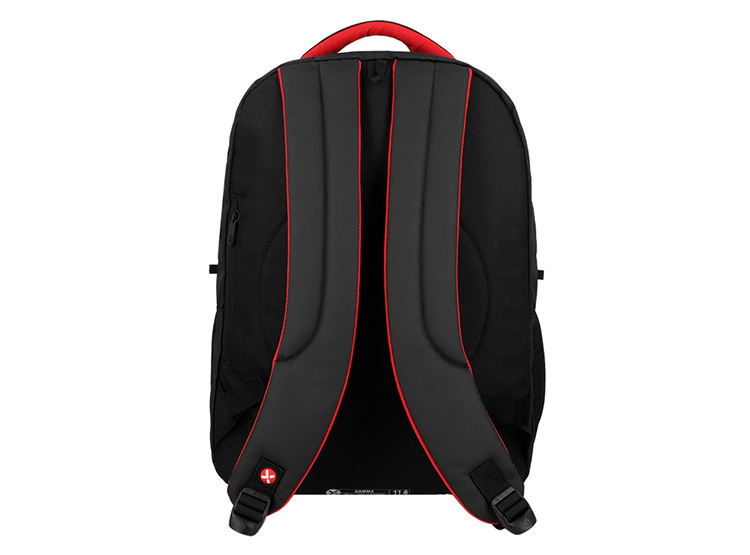 MOCHILA NOTEBOOK XTREM GAMMA 5XT NEGRO/ROJO 16" - 3