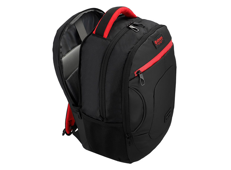 MOCHILA NOTEBOOK XTREM GAMMA 5XT NEGRO/ROJO 16" - 4