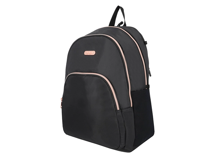 MOCHILA NOTEBOOK XTREM KANSAS 5XT NEGRO/ROSE GOLD 15" - 2