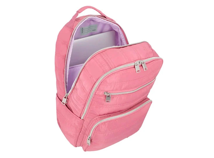 MOCHILA NOTEBOOK XTREM NEBRASKA 5XT ROSADO/PLATEADO 16" - 4