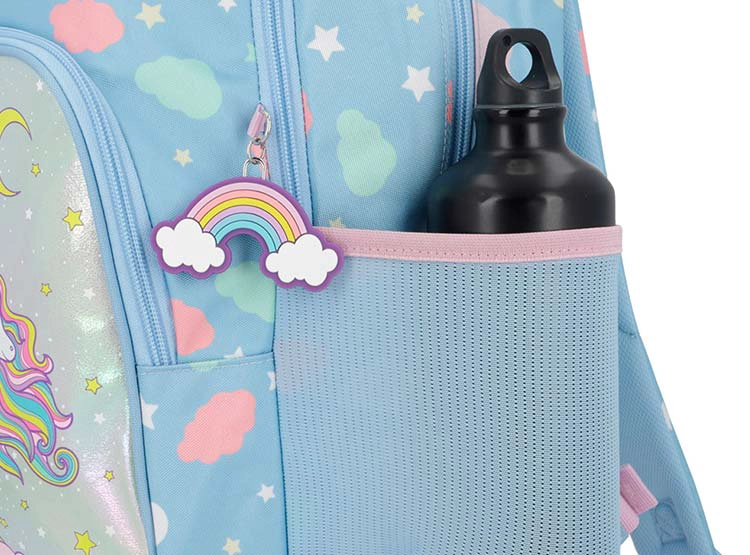 MOCHILA XTREM HOPPER 5XT UNICORNIO AZUL  - 6