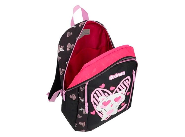 MOCHILA XTREM LOGAN 5XT GATO NEGRO  - 4