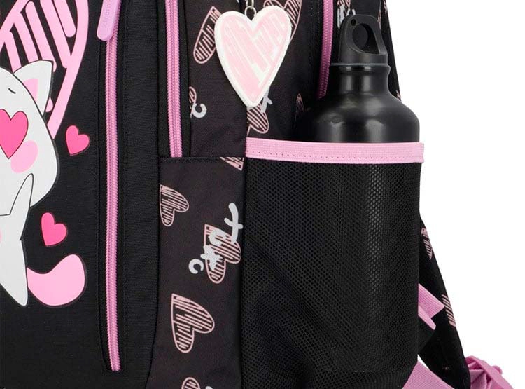 MOCHILA XTREM LOGAN 5XT GATO NEGRO  - 6