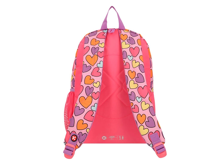 MOCHILA XTREM LOGAN 5XT PANDA ROSADO  - 3