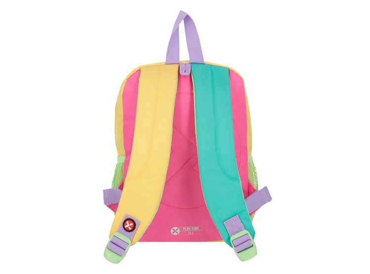 MOCHILA XTREM PLAY-TIME 5XT GATO VERDE MENTA - 3