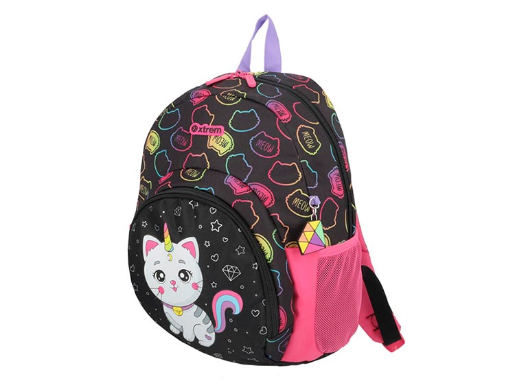 MOCHILA XTREM POWER 5XT GATO NEGRO  - 2
