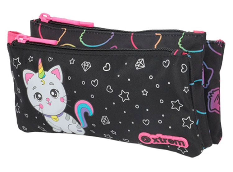 ESTUCHE XTREM TRINITY 5XT GATO NEGRO  - 2