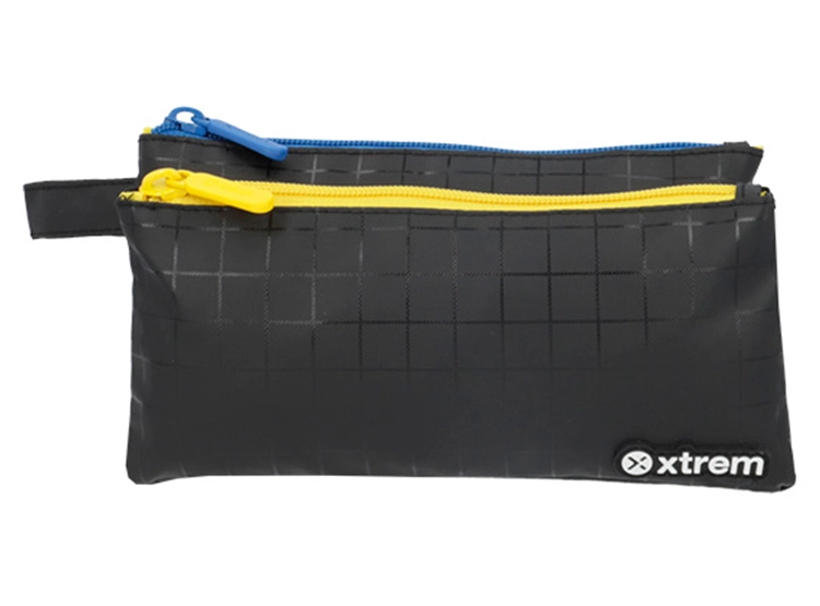 ESTUCHE XTREM TRINITY 5XT CHECKS NEGRO  - 1