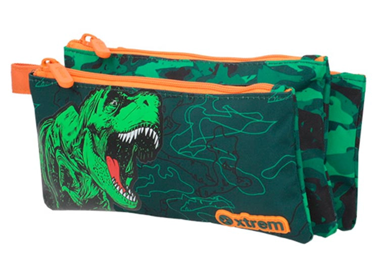 ESTUCHE XTREM TRINITY 5XT DINO VERDE  - 2