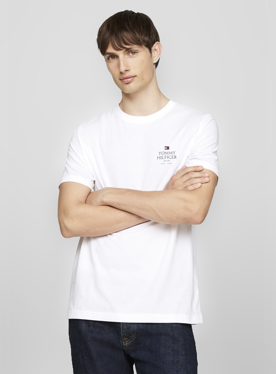 POLERA MANGA CORTA ALGODÓN HOMBRE TOMMY HILFIGER - 1