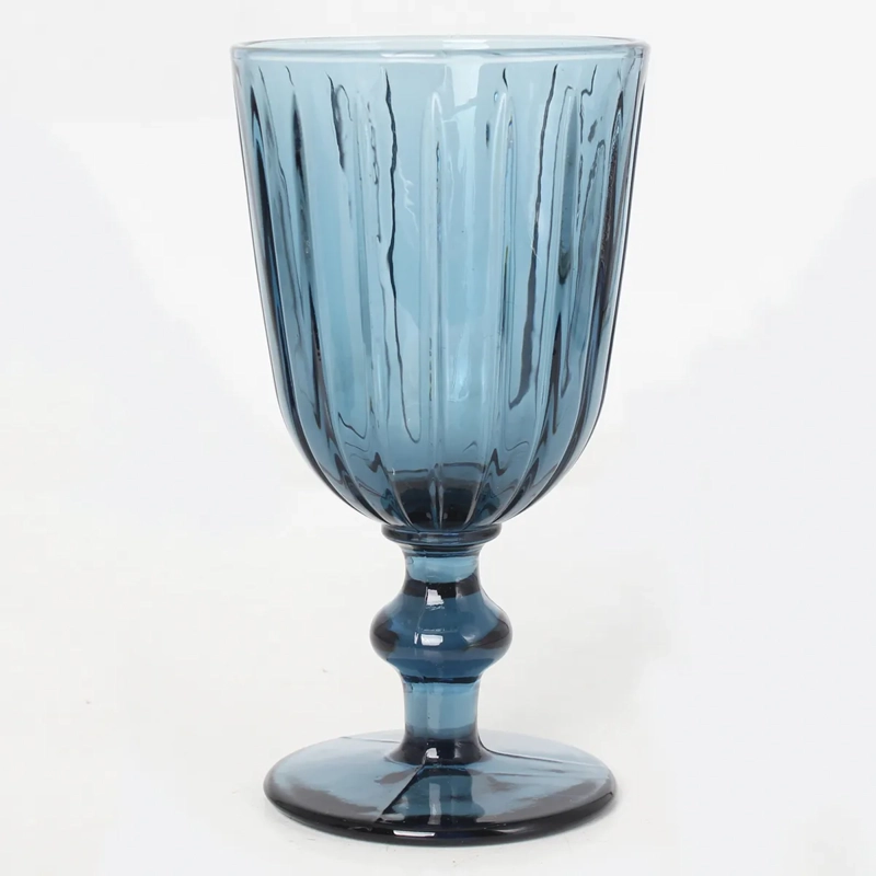 COPA RIPLEY HOME SET 4 AZUL ESPIGA VIDRIO - 1