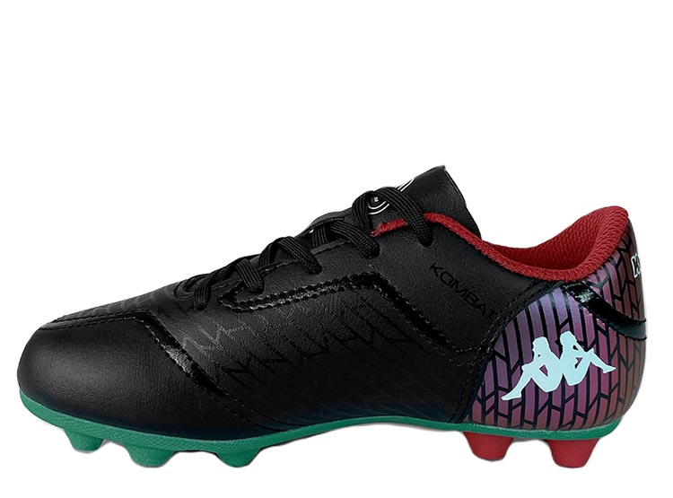 ZAPATILLAS NIÑO KAPPA FÚTBOL NEGRO KOMBAT PLY J BLK-GR - 2
