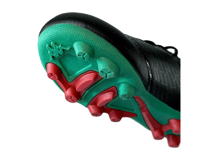 ZAPATILLAS NIÑO KAPPA FÚTBOL NEGRO KOMBAT PLY J BLK-GR - 6