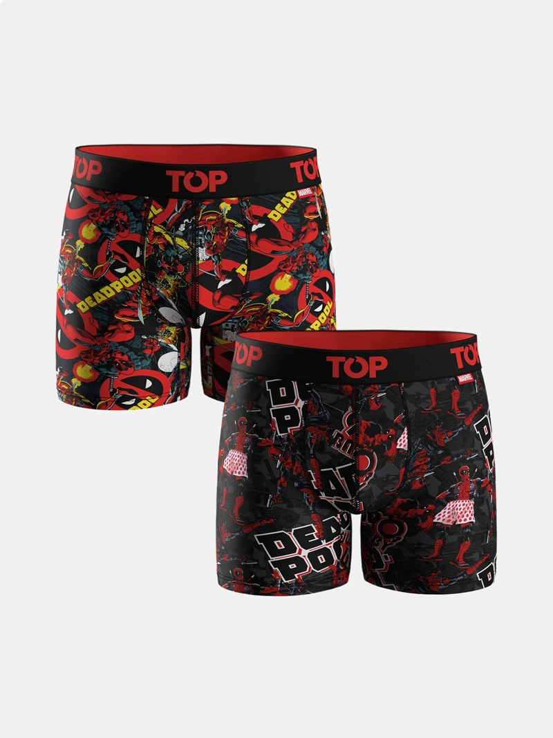 PACK X2 BÓXER ALGODÓN HOMBRE TOP MARVEL - 1