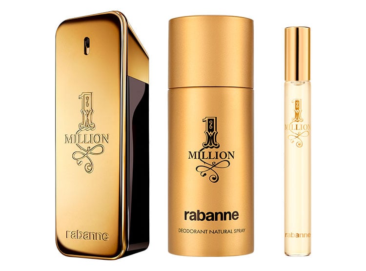 PERFUME RABANNE 1 MILLION GOLD HOMBRE EDT 100 ML + 10ML + DESODORANTE 150ML